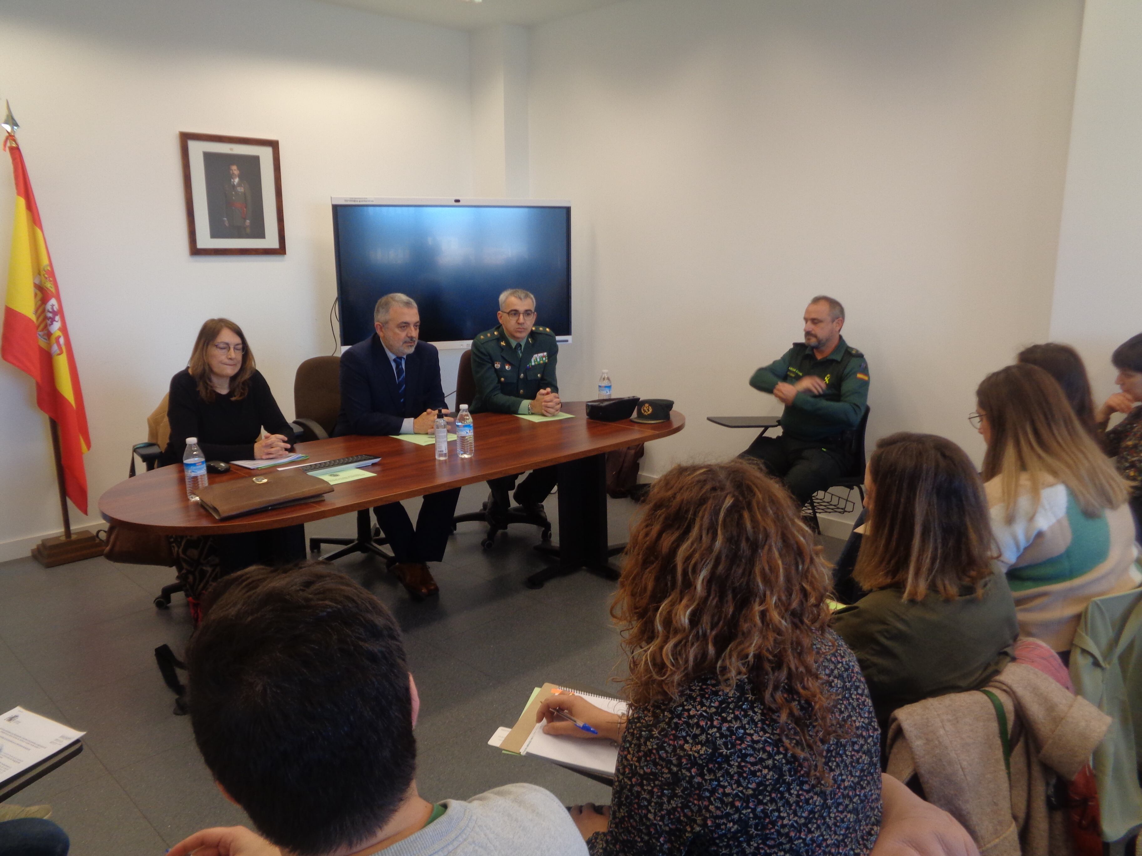 Las dependencias de la Guardia Civil de Tráfico acogieron esta jornada