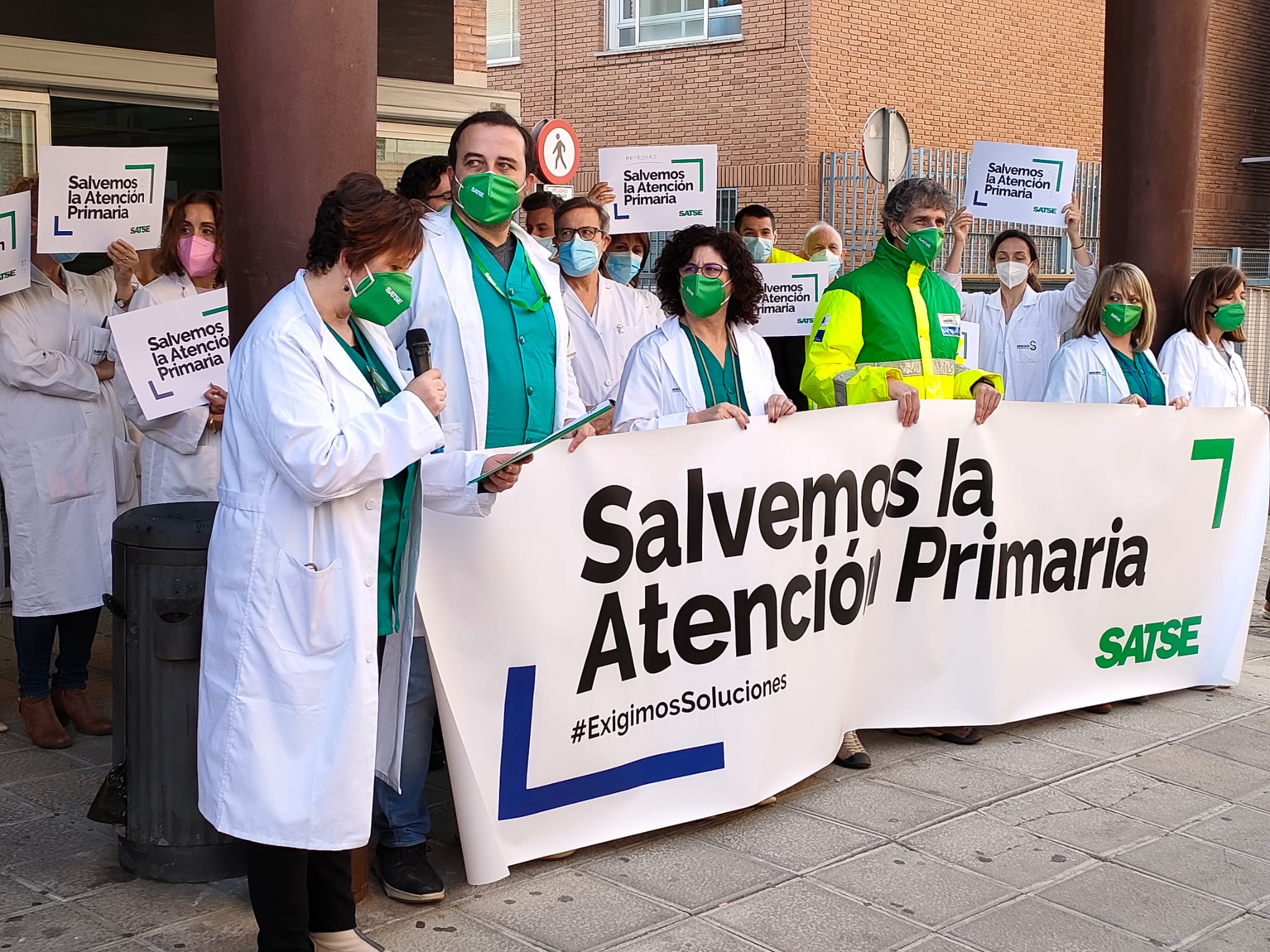 Movilización de sanitarios en Toledo