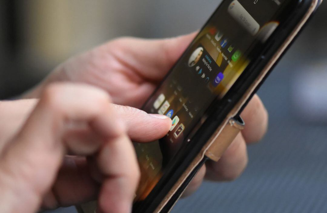 Imagen de archivo de un teléfono.