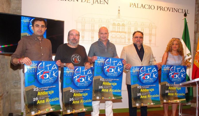 La anterior con la Cita con la Música Folk se presentó en la Diputación Provincial