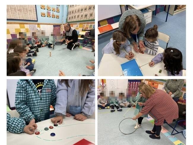 Testimonio gráfico de la visita intergeneracional