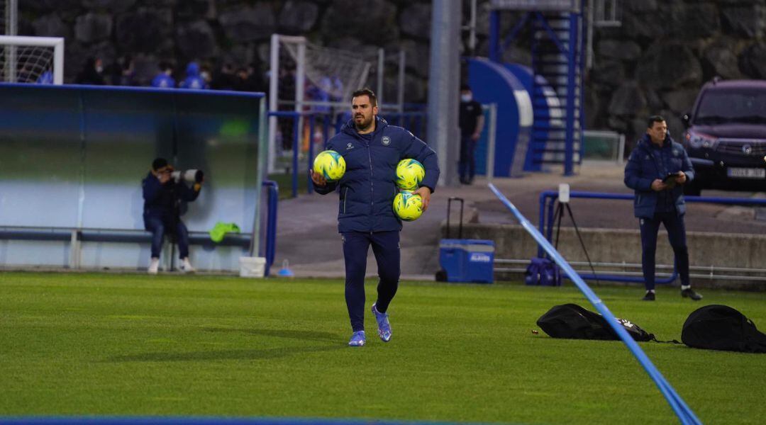 Damián Suárez, analista del club