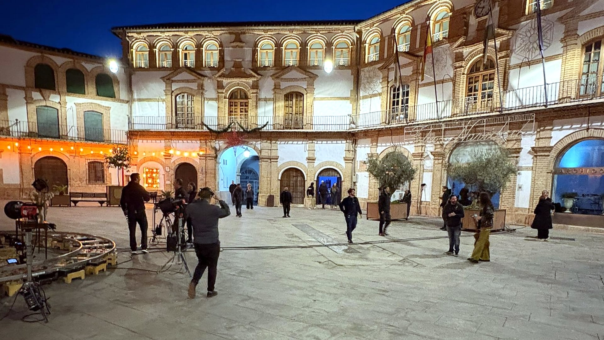 Rodaje de &#039;Acoustic Home&#039; en la Plaza Ochavada