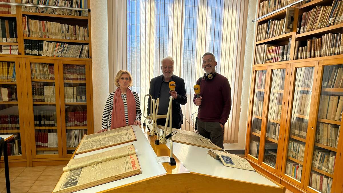 'Trotamundos Zielinski' en el Archivo Municipal de Murcia