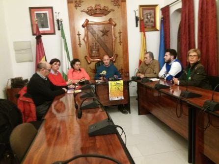 Momento de la presentación de la I Carrera - Caminata por la Inclusión