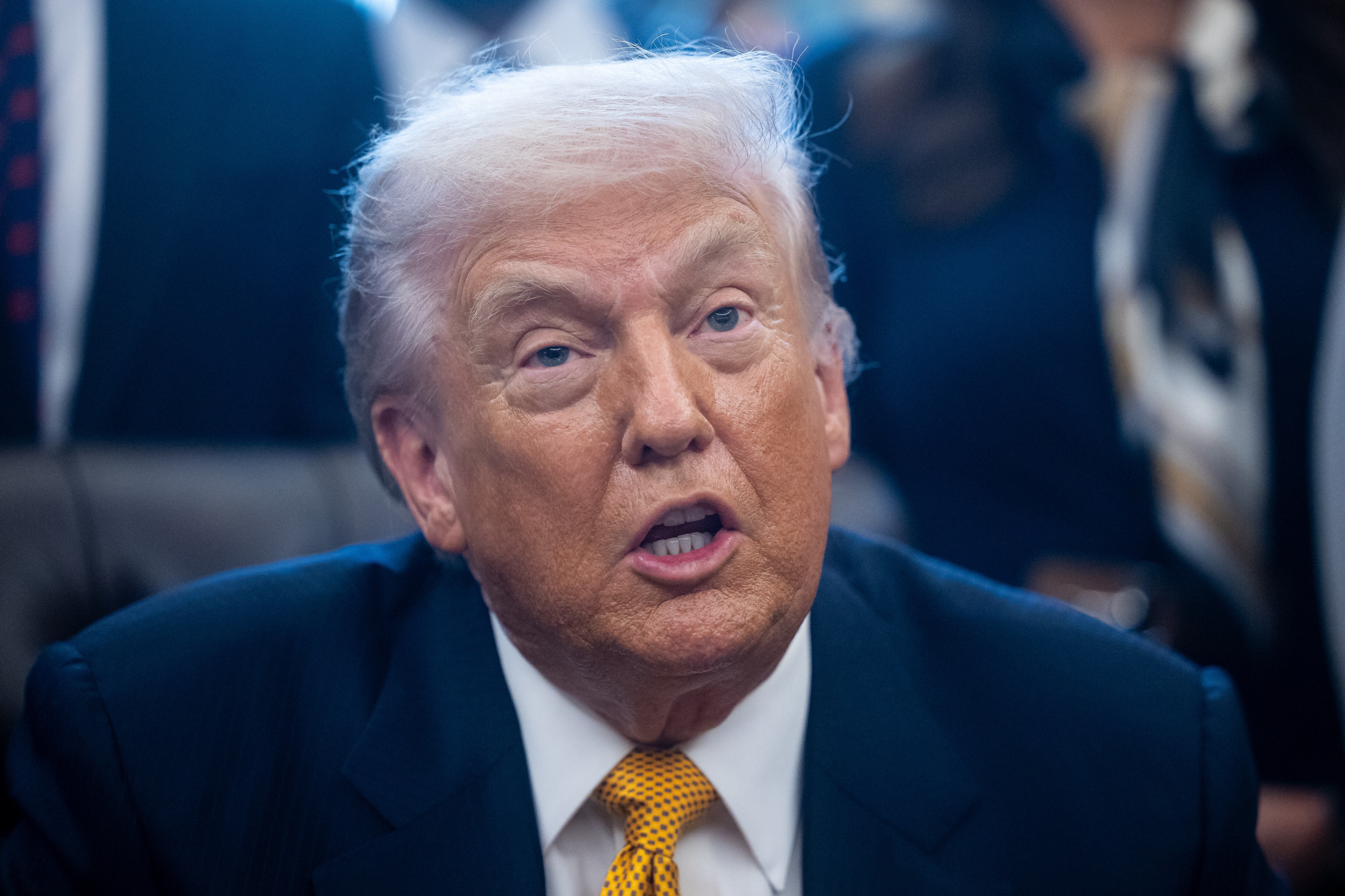 El presidente de Estados Unidos, Donald Trump