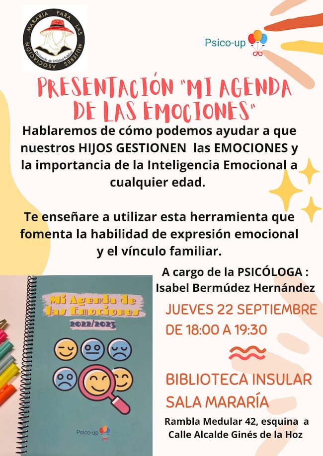 "Mi agenda de las emociones"