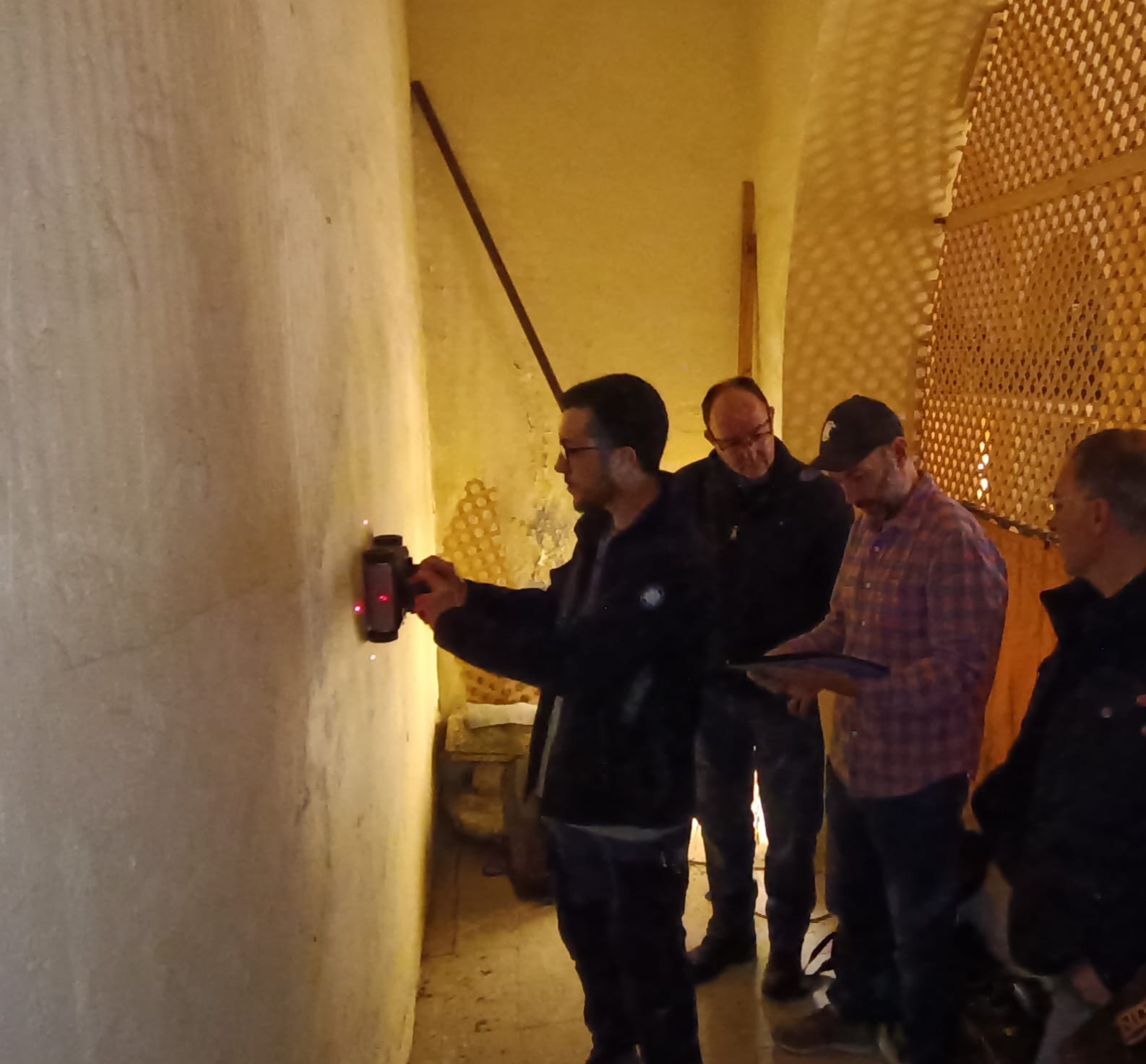 Estudiantes de la UPCT en la iglesia de San Diego