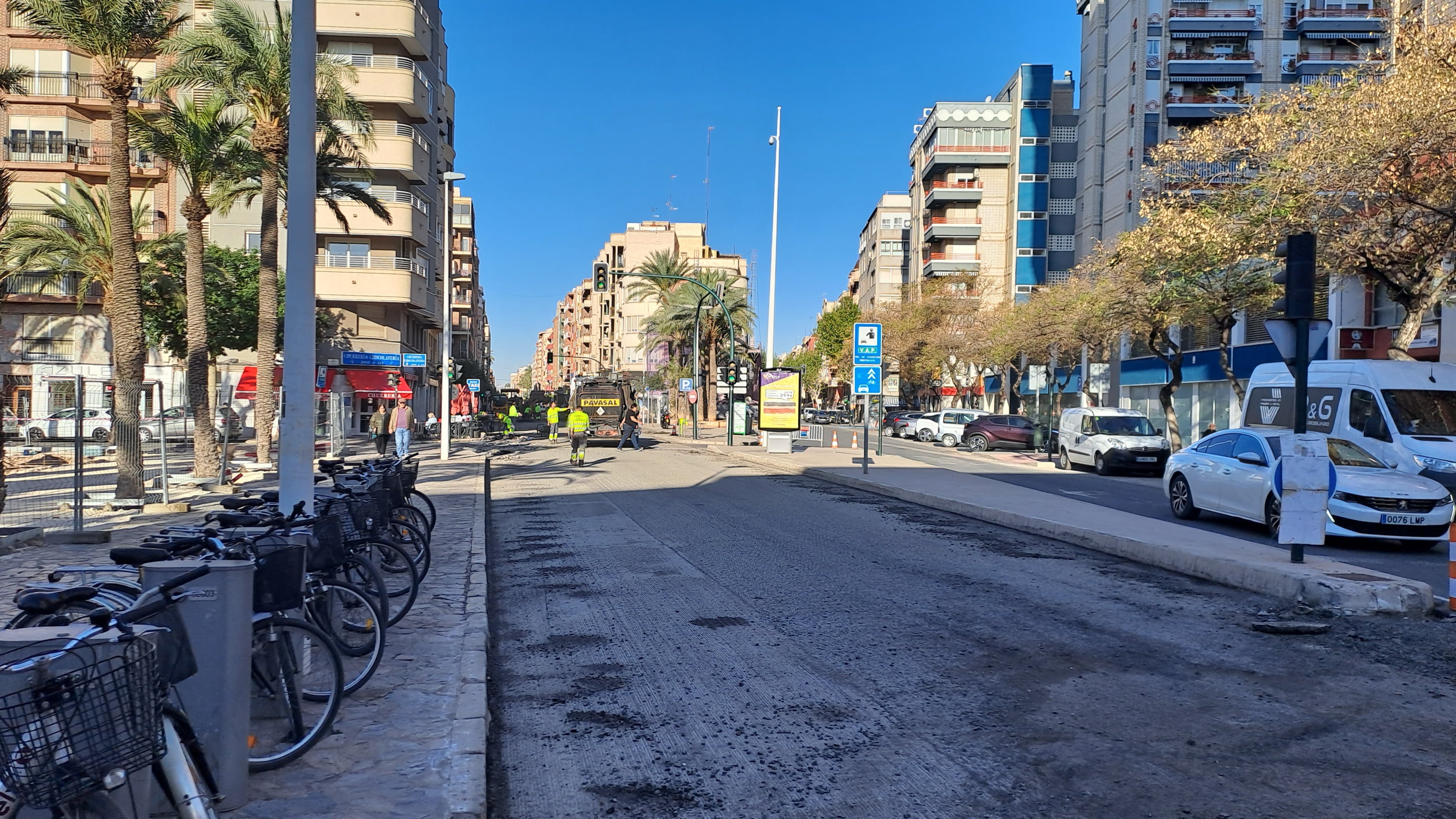 Asfaltado calle Antonio Machado