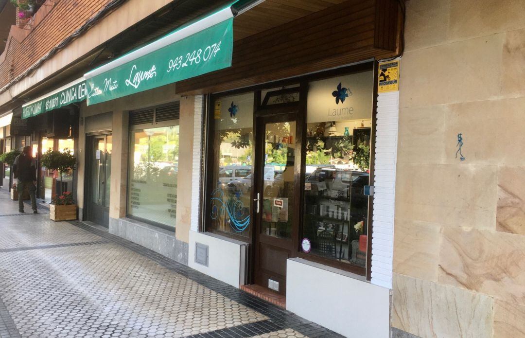 Algunos de los comercios de Hondarribia 