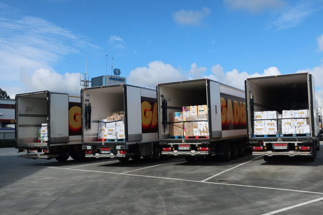 Gadis entrega material a varios Bancos de Alimentos, uno de ellos el de Palencia