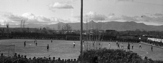 Juan Torre fue presidente en los inicios del club en el campo de San Jorge