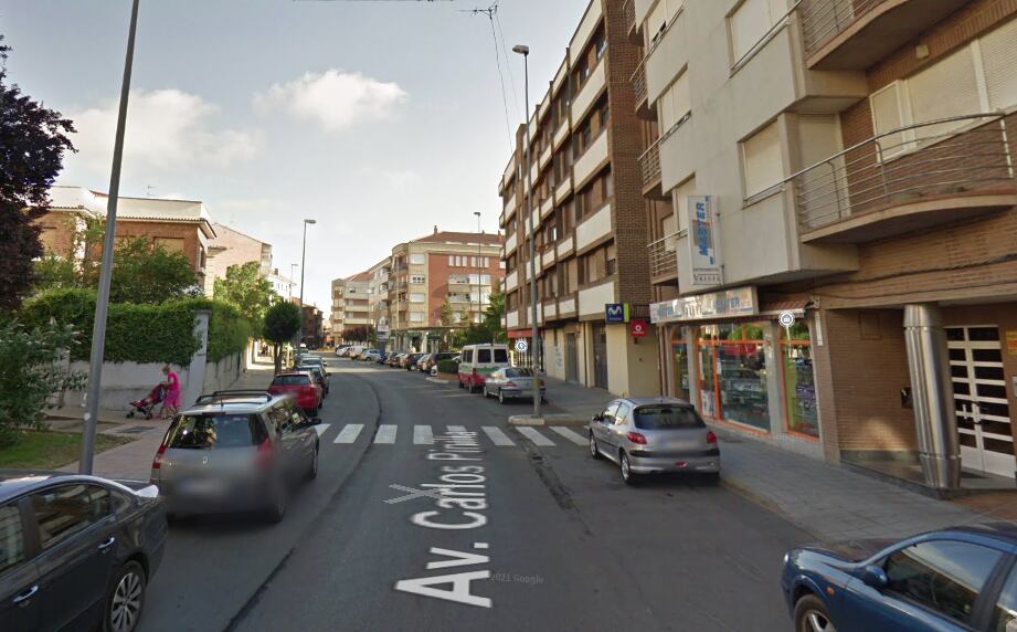 Calle Carlos Pinilla en Valencia de Don Juan