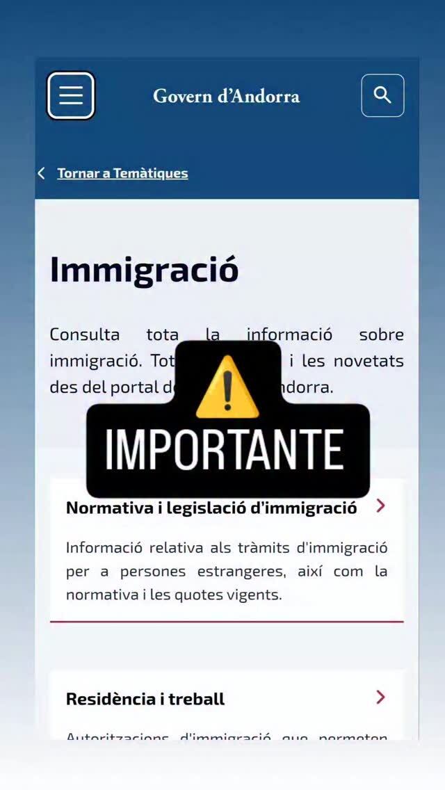 Avís de l'associació Argentinos en Andorra