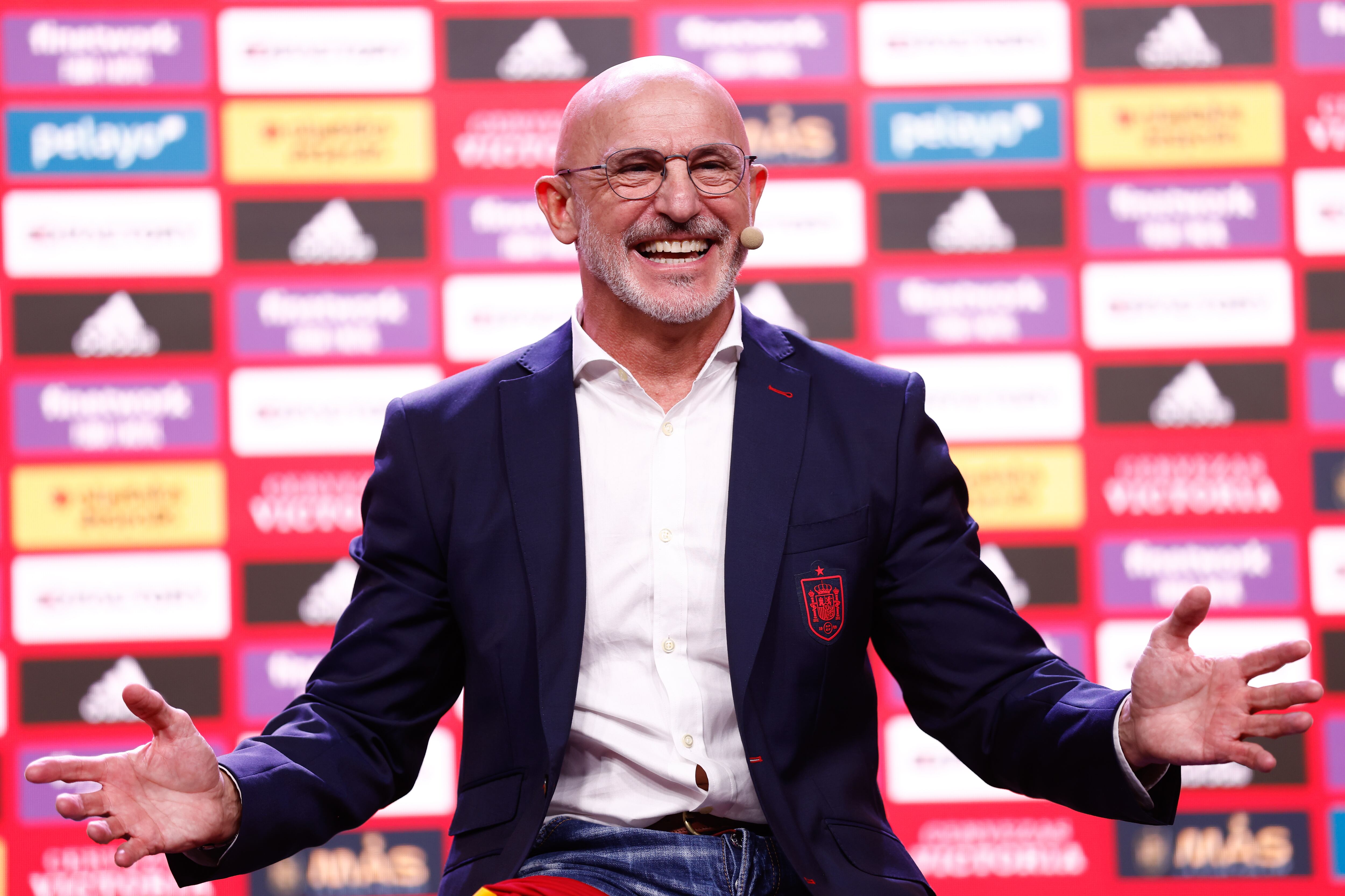 Luis de la Fuente, durante su presentación como seleccionador