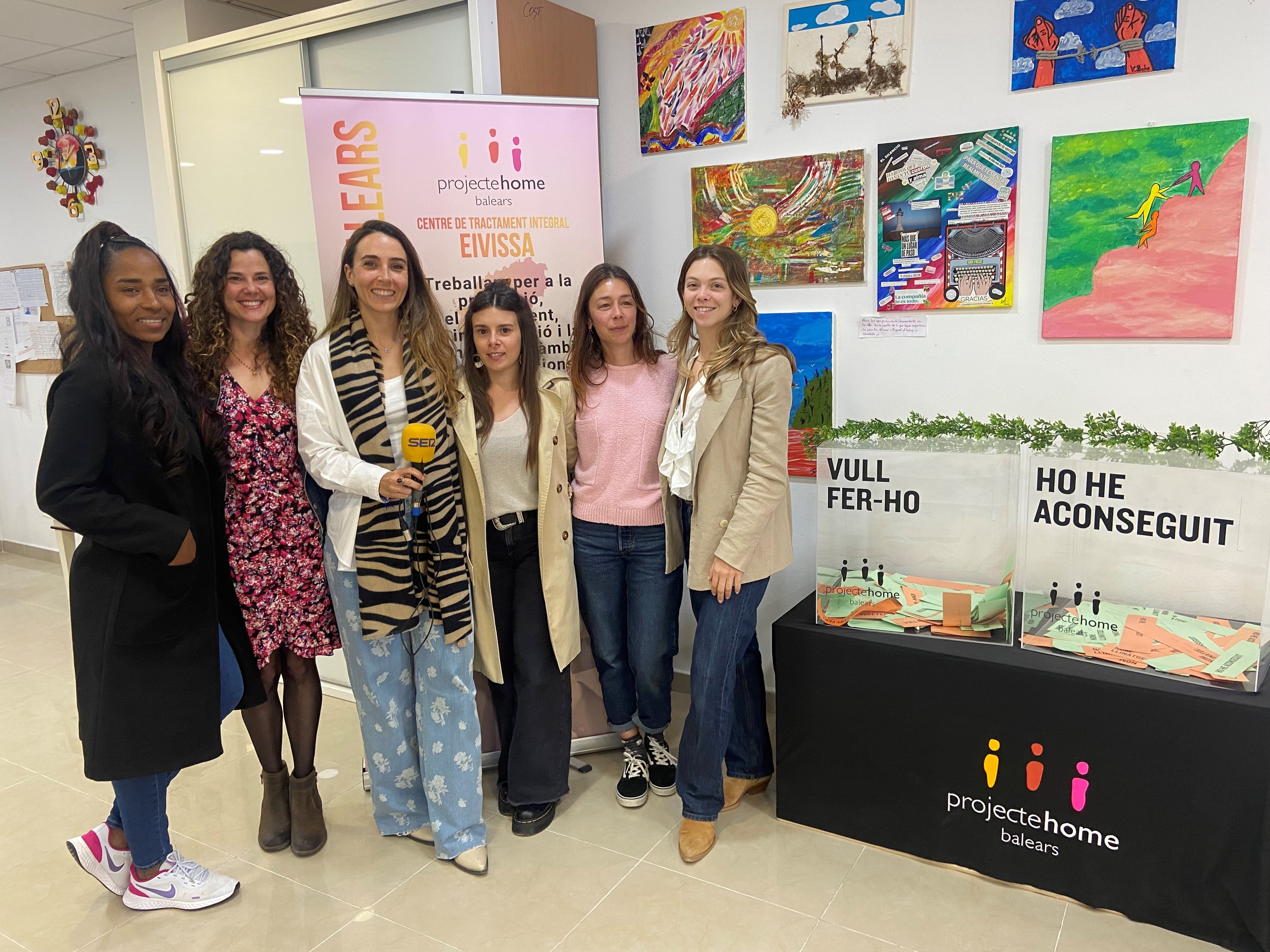 Las trabajadoras de Proyecto Hombre Ibiza