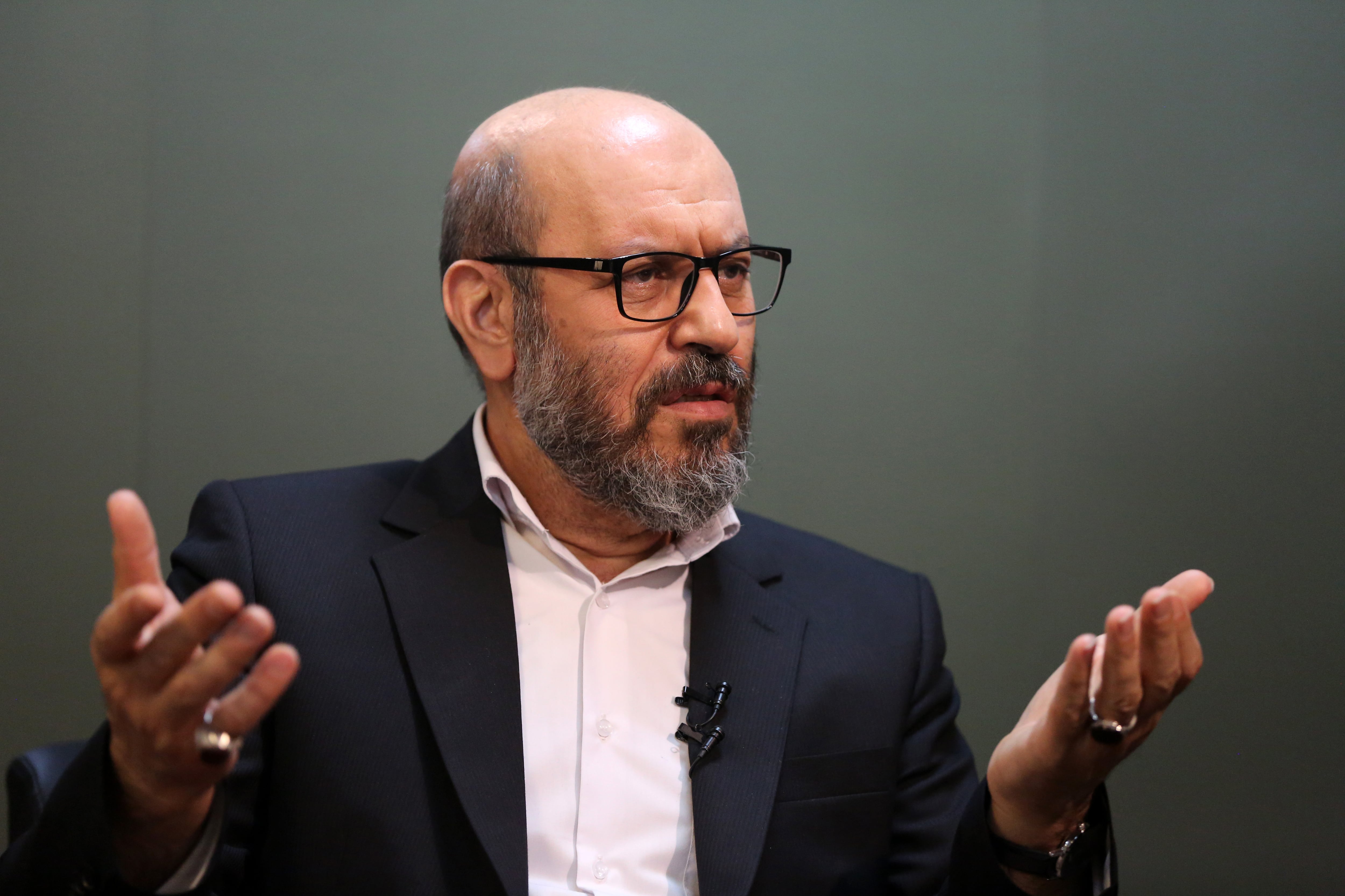 El nuevo jefe de la seguridad de Irán, Hossein Dehghan, durante una entrevista en 2021