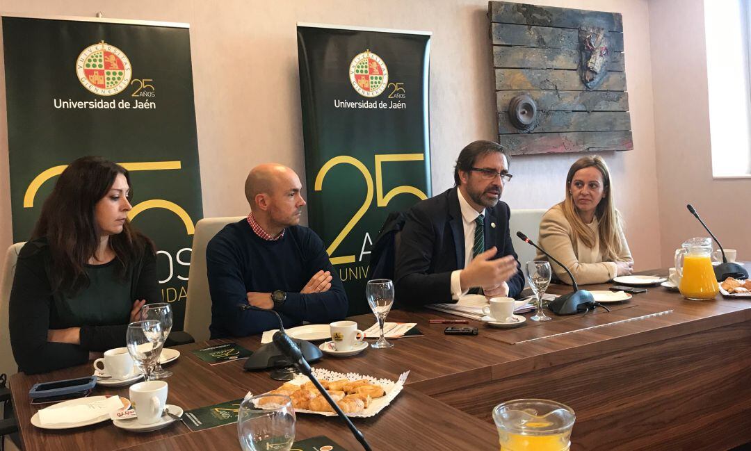 Carmen Quesada, Francisco Rosa, Juan Gómez y Eva Murgado.