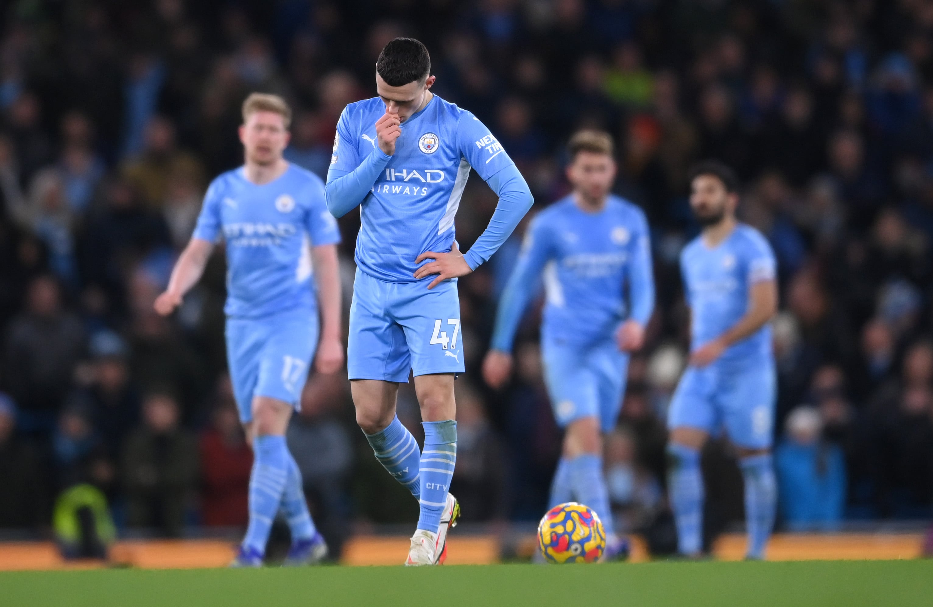 Phil Foden, tras la derrota contra el Tottenham