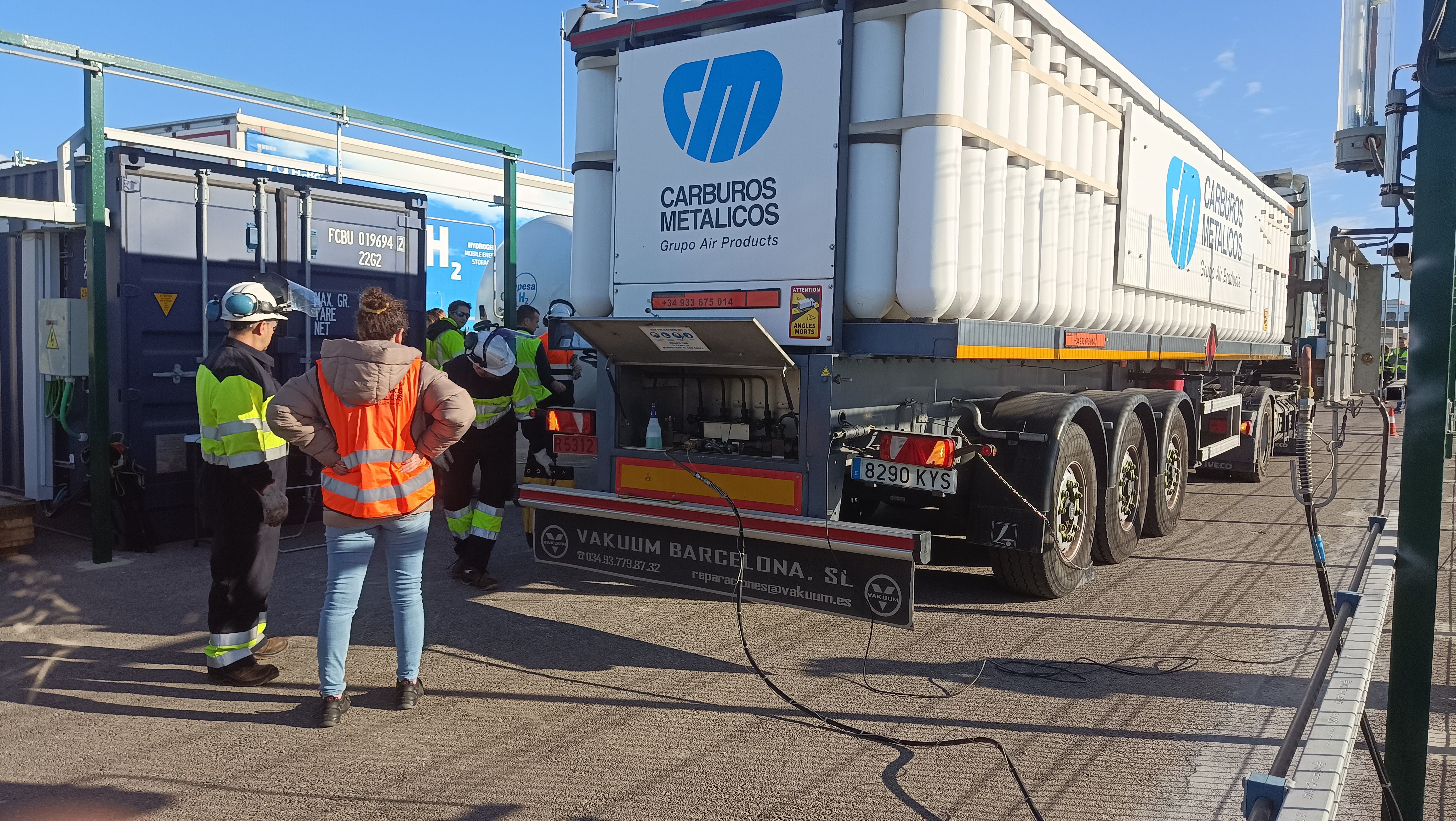 El Puerto de València estrena su estación de hidrógeno y se convierte en el primero de Europa en incorporar esta energía