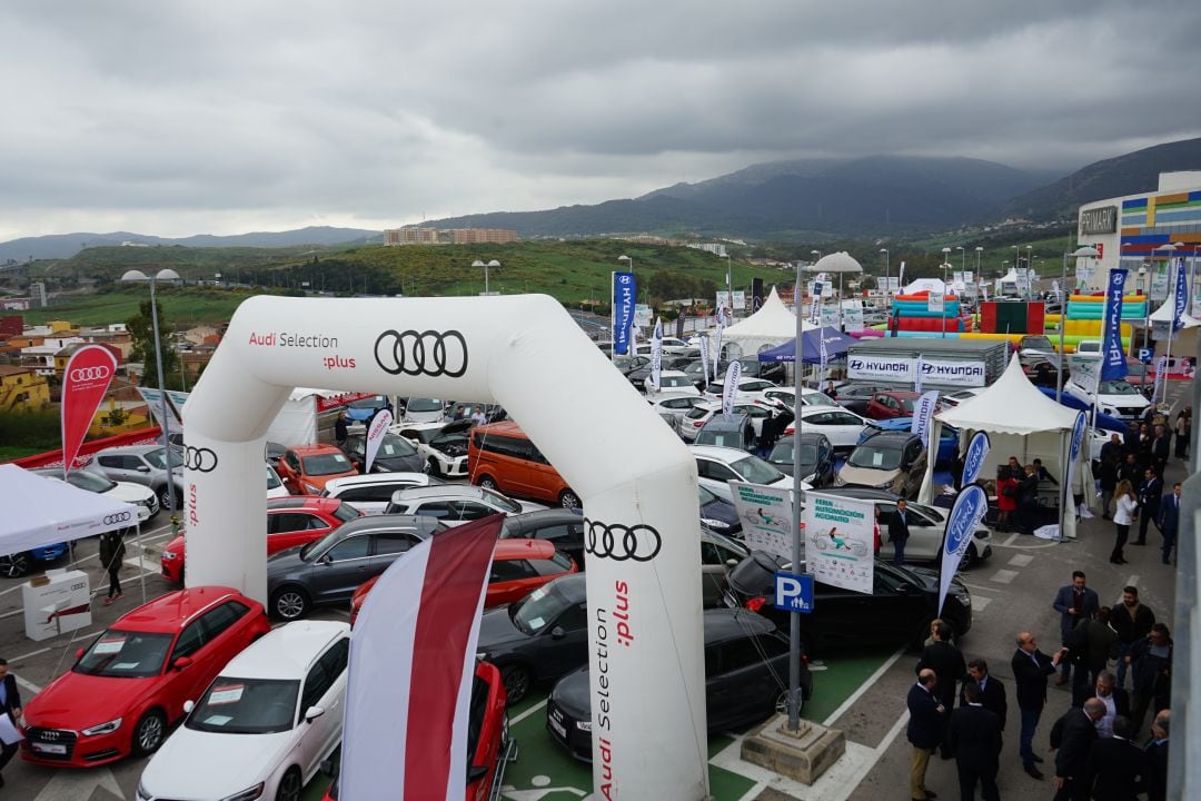 Feria de la Automoción ACOAUTO 2019 en el Centro Comercial Puerta de Europa en Algeciras.