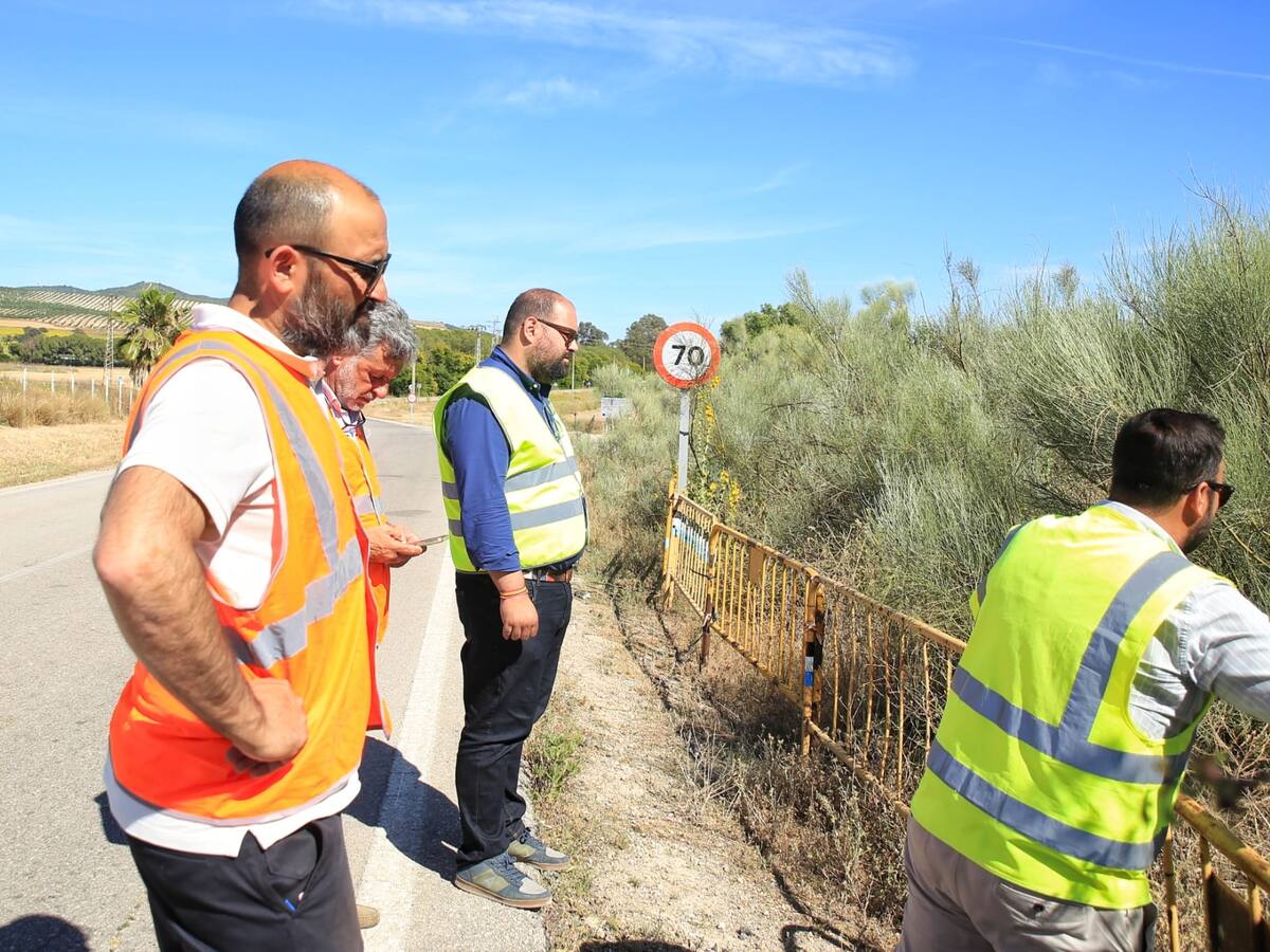 Diputación finaliza las obras de mejora en la carretera Gibalbín-El Cuervo tras invertir casi 120.000 euros