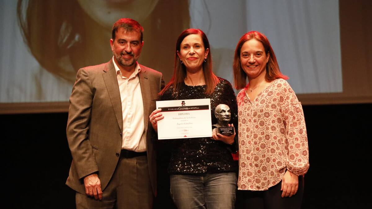 Ángeles Caballero, Blanca Portillo, Lorenzo Silva, Luis García Montero y Antonio López, premiados en Getafe