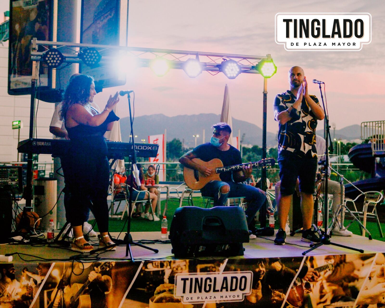 Actuación en el Tinglado de Plaza Mayor.