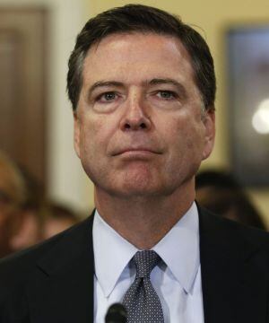 El director del FBI, James Comey, en el Capitolio