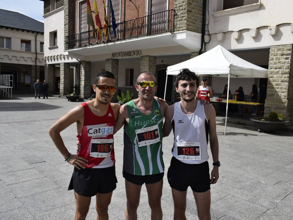 Said Aitaddi y Beatríz Martínez vencedores de la Media Maratón de Sabiñánigo