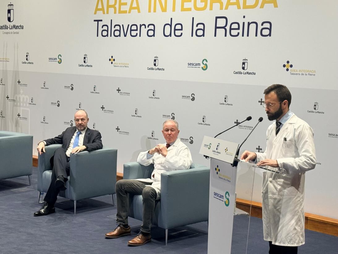 Presentación de Adolfo Blanco Jarava como nuevo gerente de la Atención Integrada de Talavera