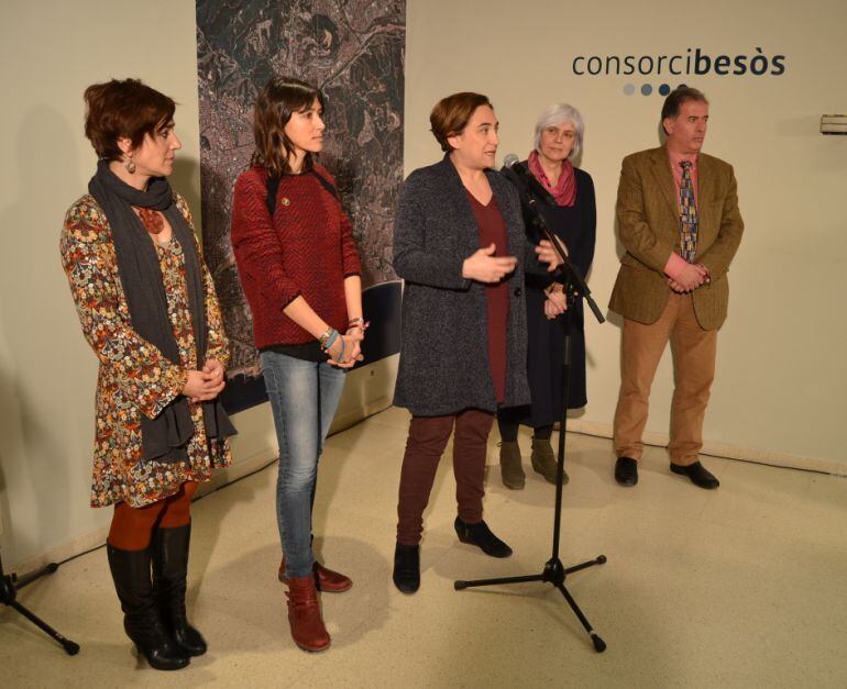 Les alcaldesses dels pobles que s'han sumat a l'aliança