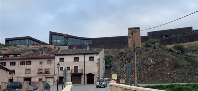 En lo alto el Parador de Molina de Aragón/Foto SER GU