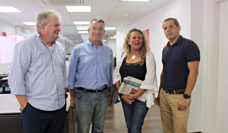 (izq→) Gerardo Muñoz, Antonio Ardid, Mar Esquembre y Carlos Arcaya