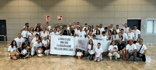La llegada al Aeropuerto de Alicante de José Arredondo