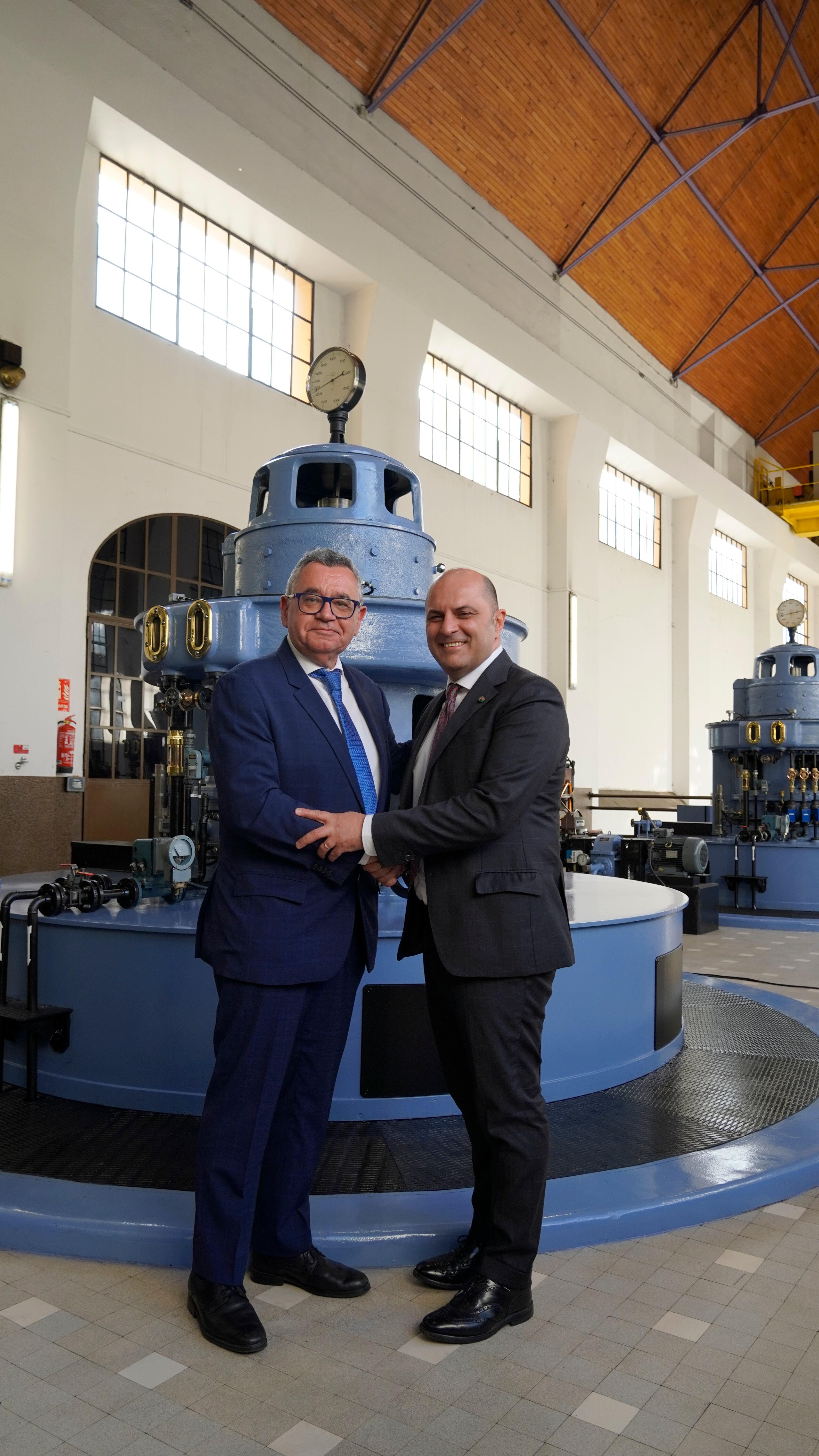 El Director General de FEDA, Albert Moles, i el Director General de Comercialització d’Endesa, Davide Ciciliato