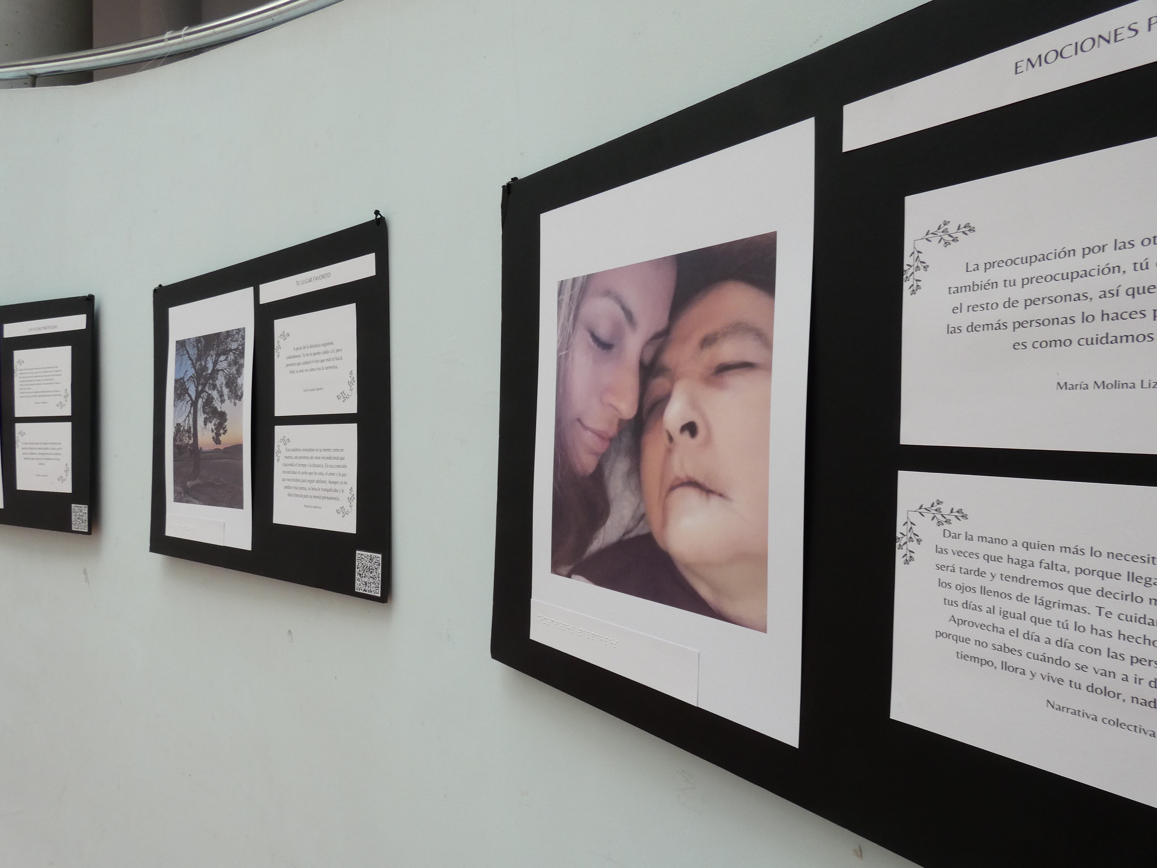 Exposición ¿Cómo cuidas tu vida?, organizada por el CIPFP Valle de Elda instalada en el Centro Cívico y Juvenil