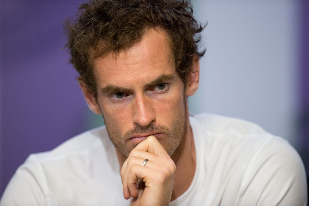 Primer plano de Andy Murray