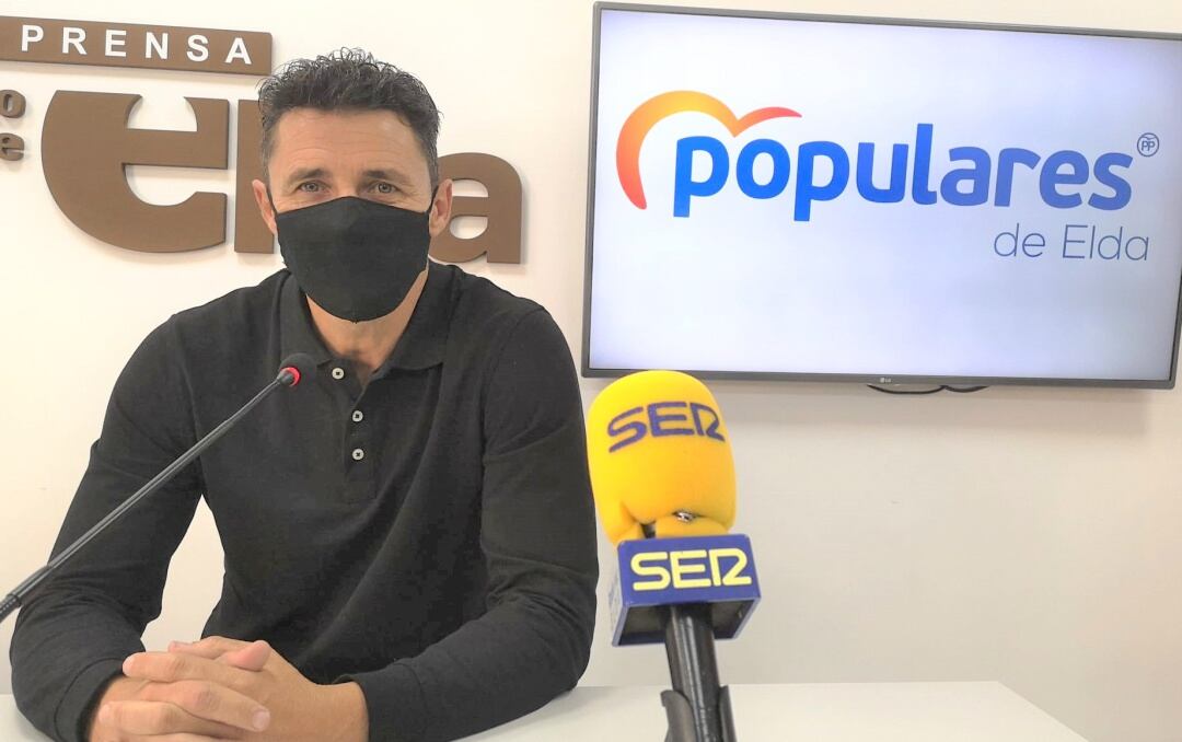 Alberto García, concejal PP Elda