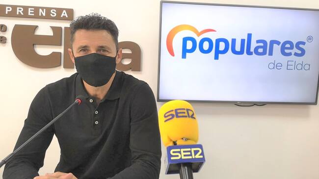 Alberto García, concejal PP Elda