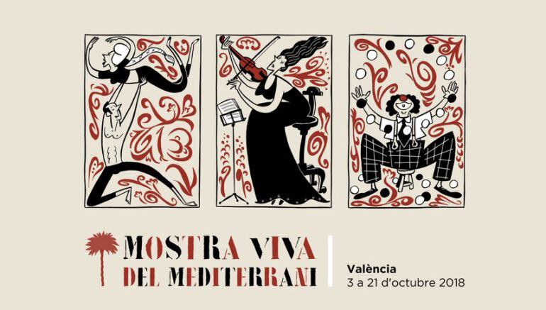 Cartel de la Mostra Viva del Mediterrani 2018