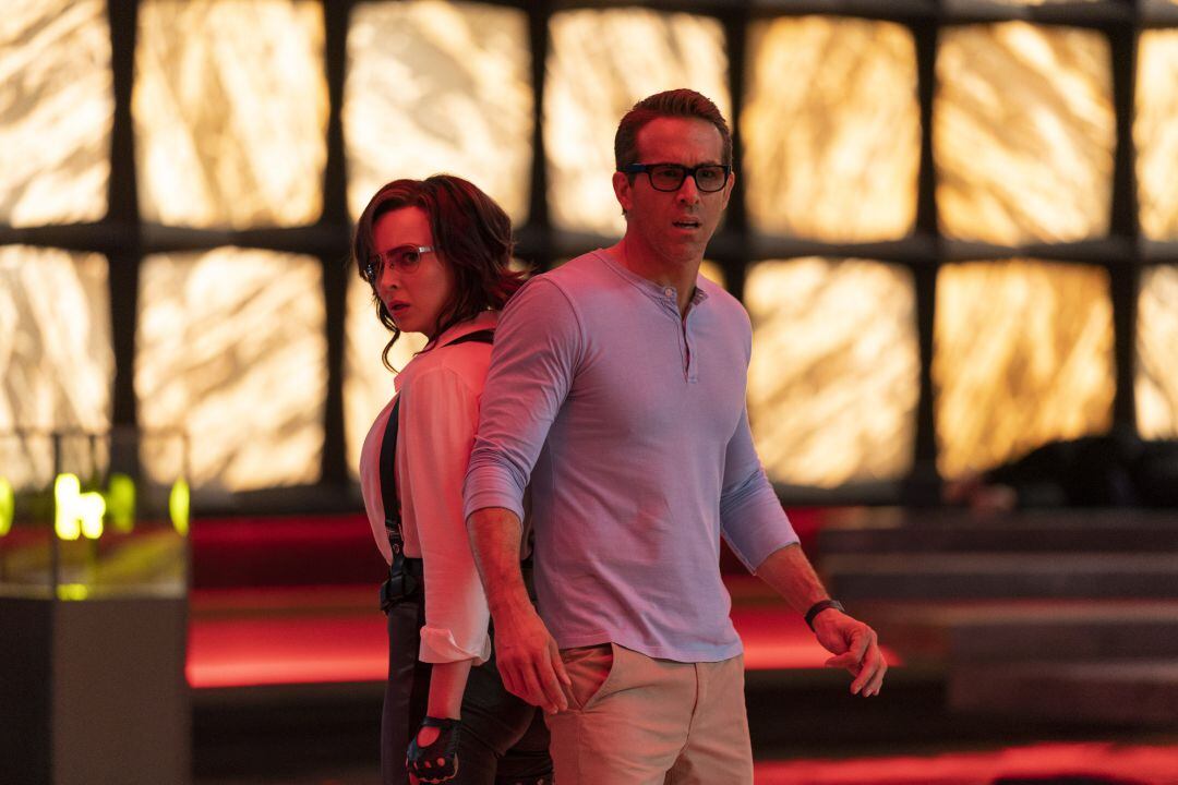 Ryan Reynolds y Jodie Comer, protagonistas de Free Guy