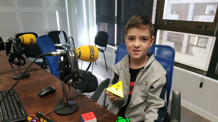 Hector Haro, la joven promesa del Rubik