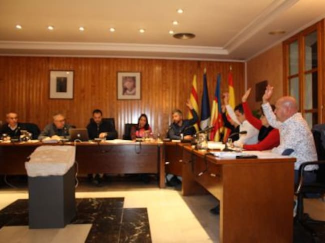 Voto en contra de la oposición al presupuesto municipal del Ayuntamiento de Ondara para 2020.