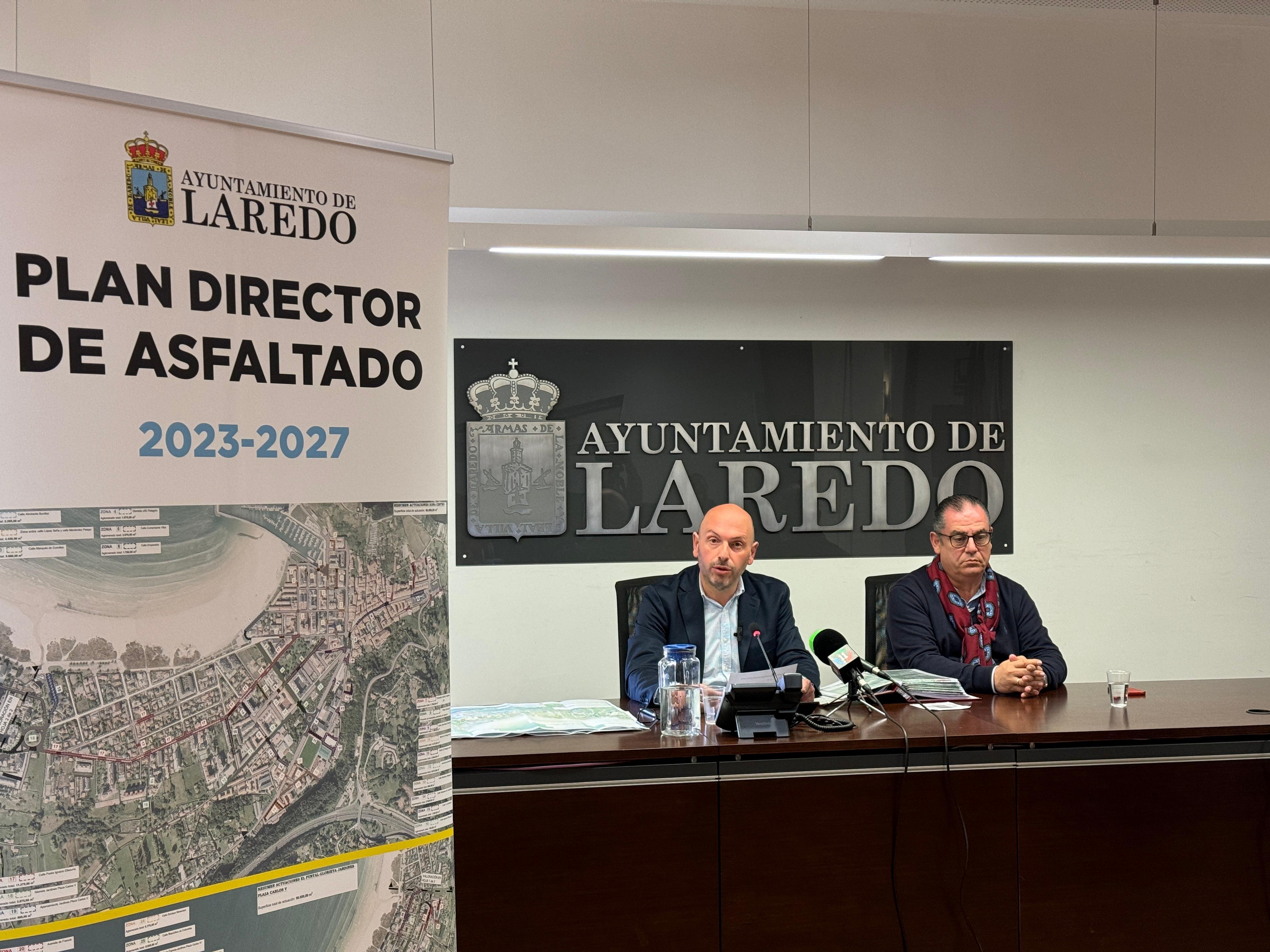 Presentación del Plan Director de Asfaltado de Laredo