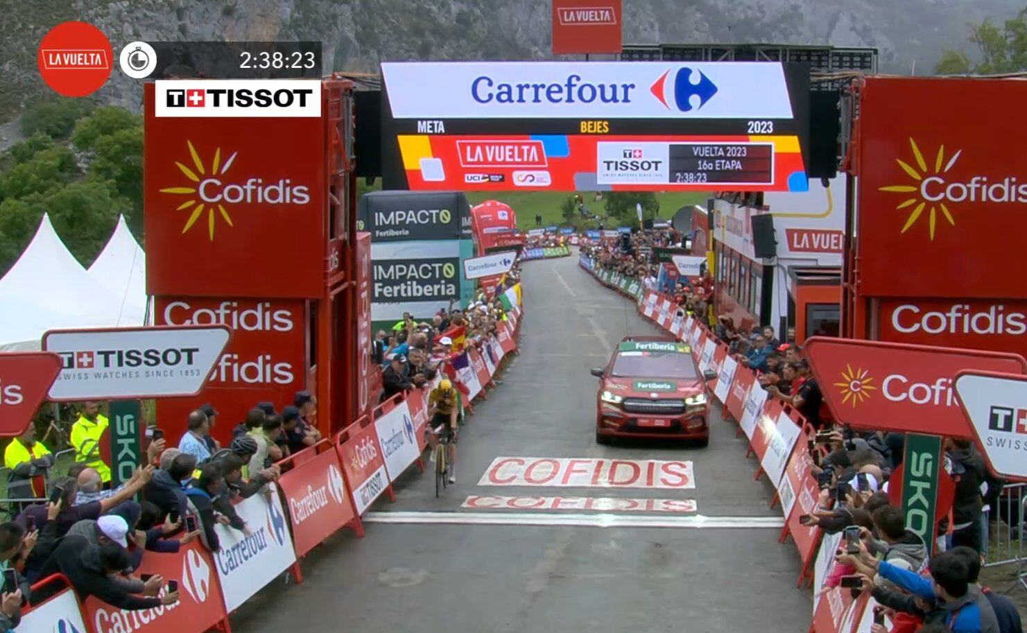 La victoria del danés en Bejes.