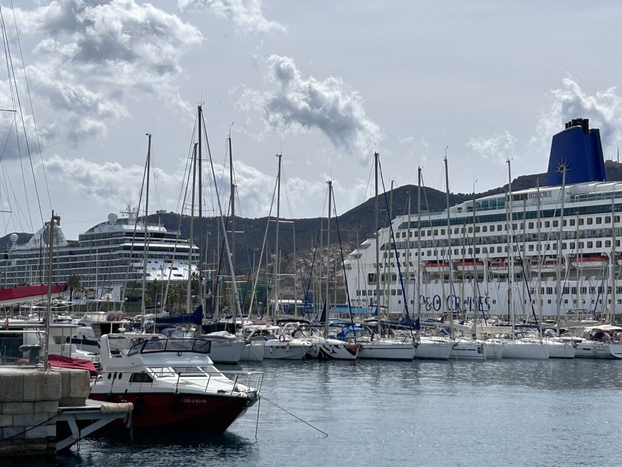 Cruceros en el Puerto de Cartagena