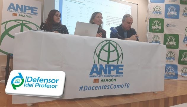 Presentación del informe del Defensor del Profesor de ANPE