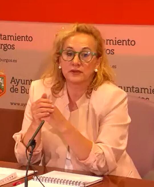 La concejala de Personal del Ayuntamiento de Burgos, Yolanda Barriuso