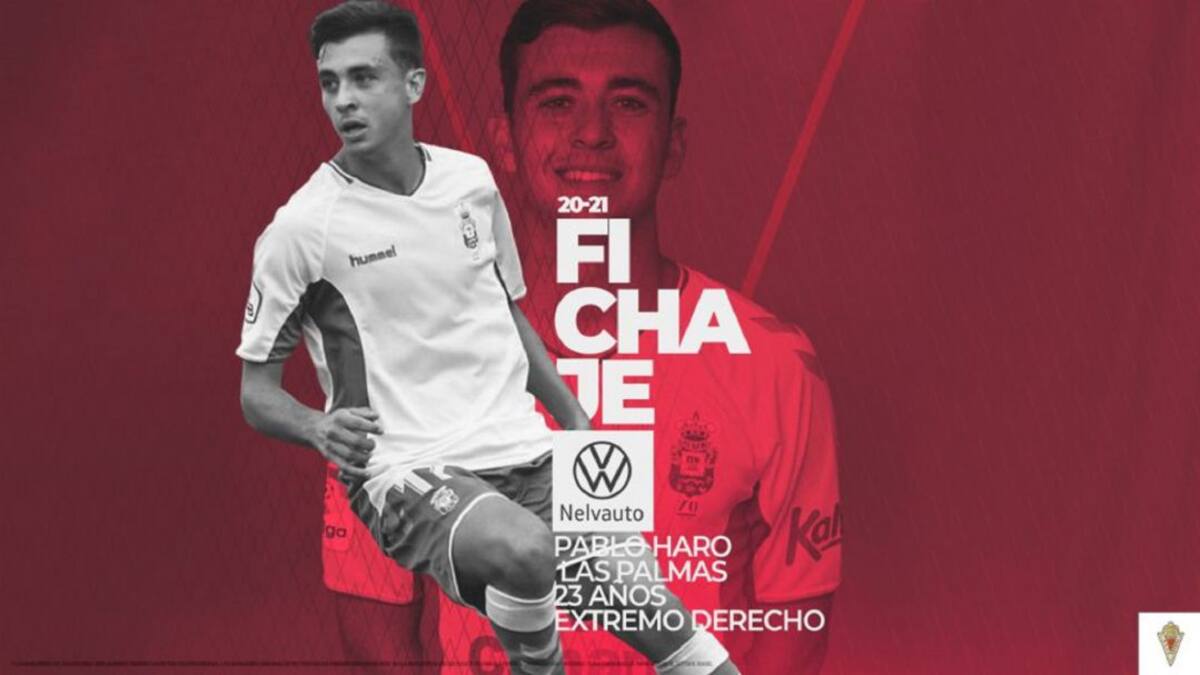 El Real Murcia firma a Pablo Haro